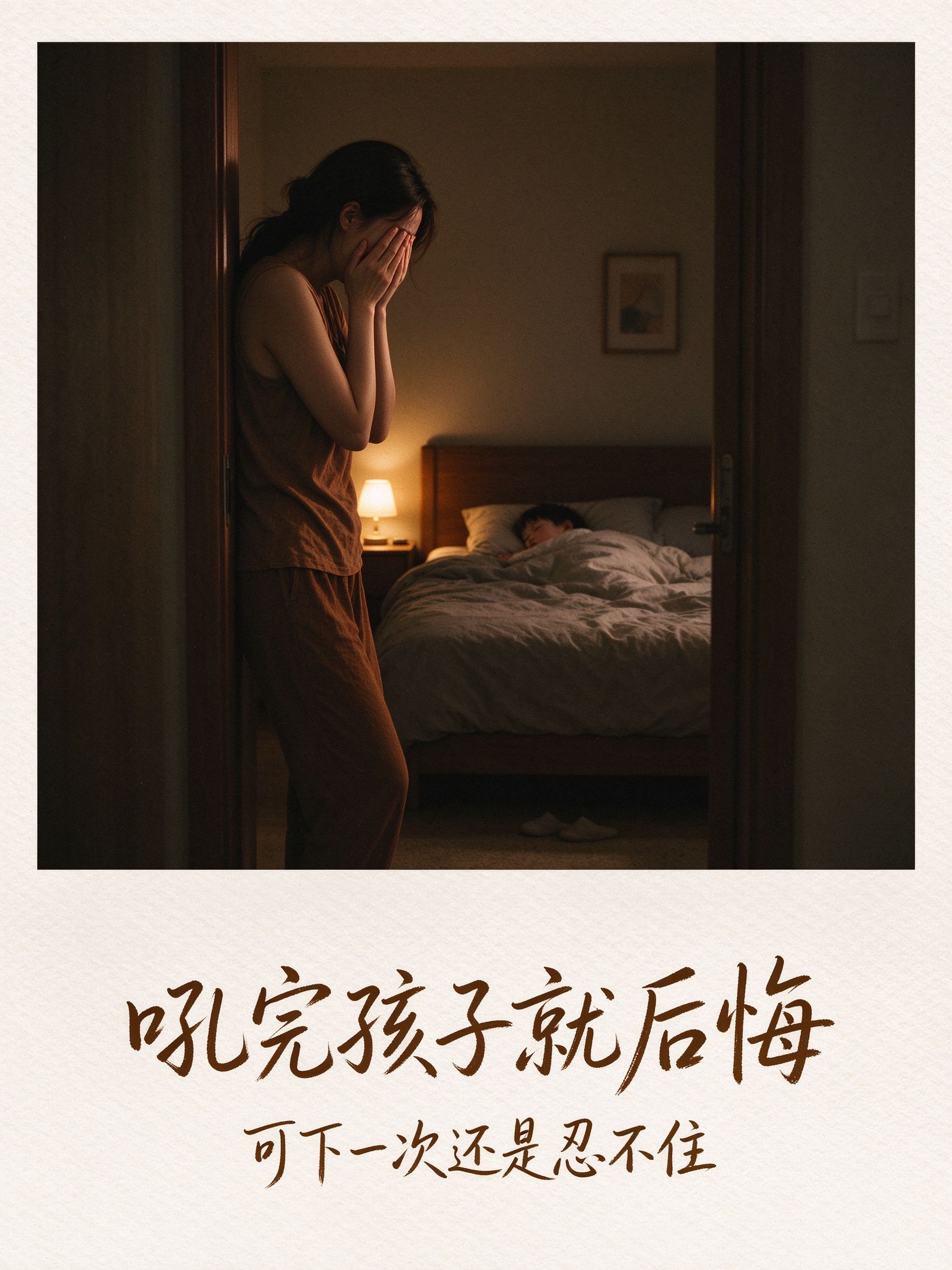 吼完孩子就后悔