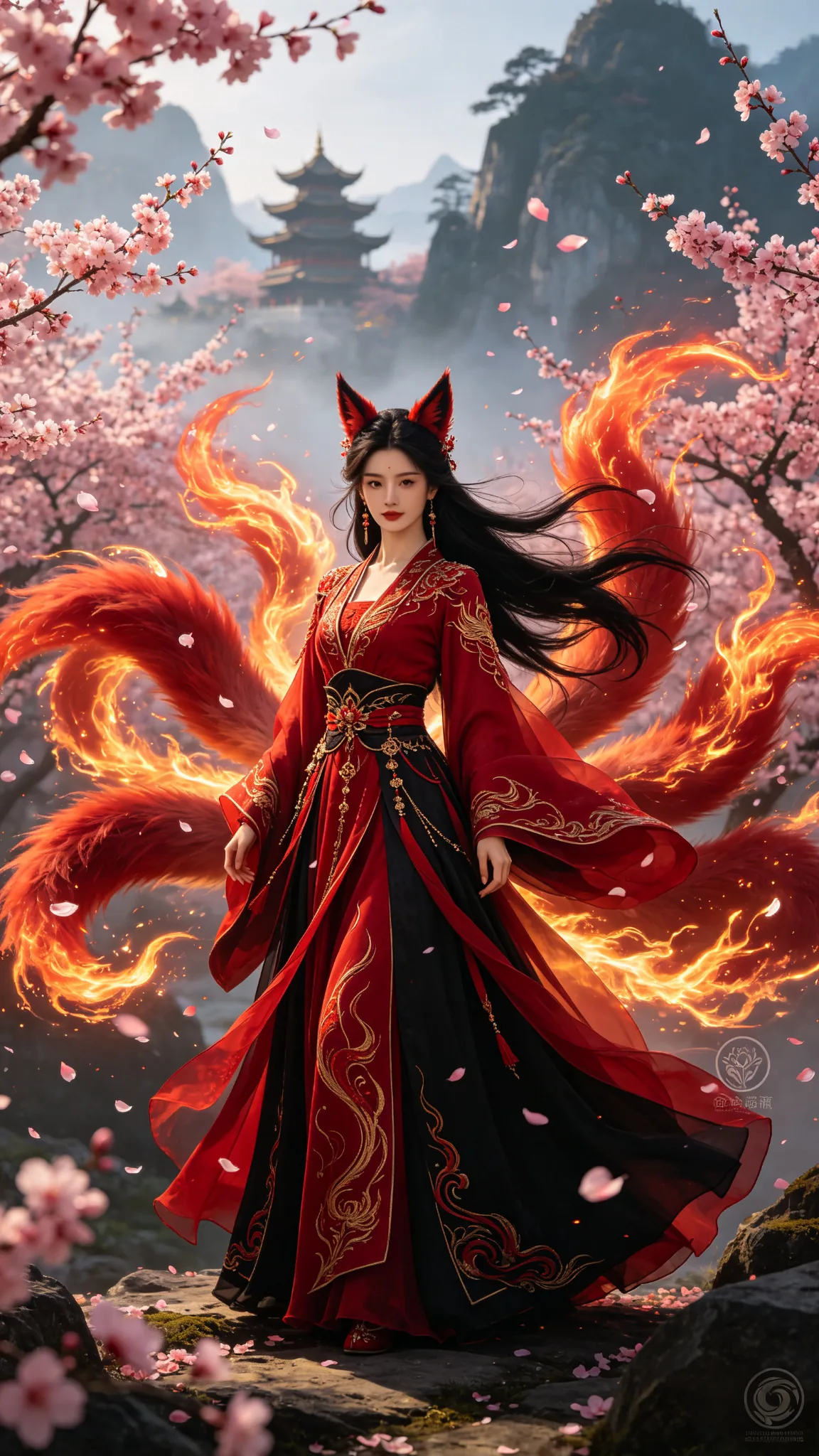红裙九尾狐 · 场景帧