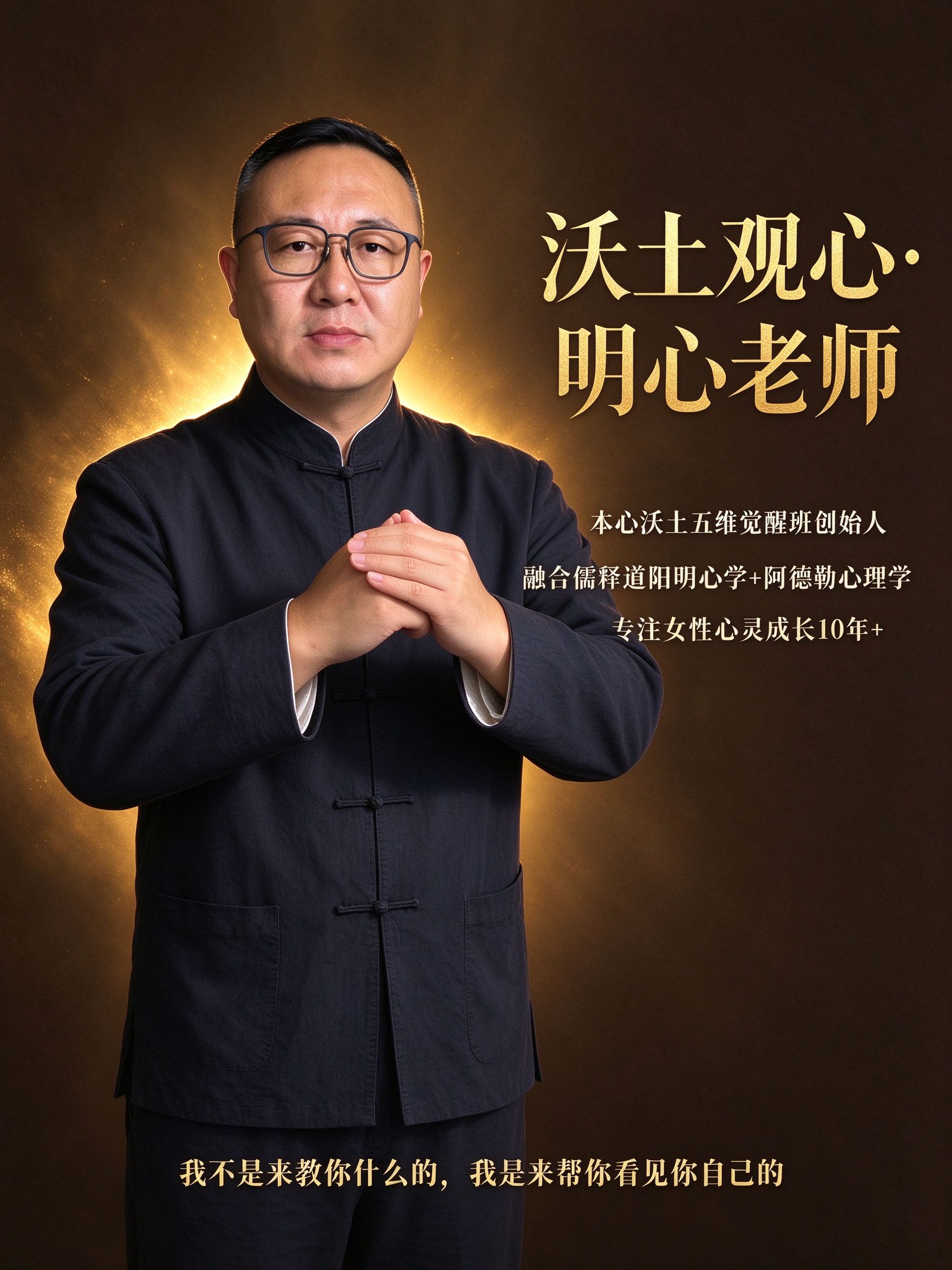 双手作揖 · 全身像