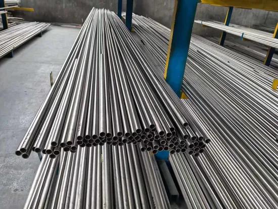 Nickel tubes in warehouse