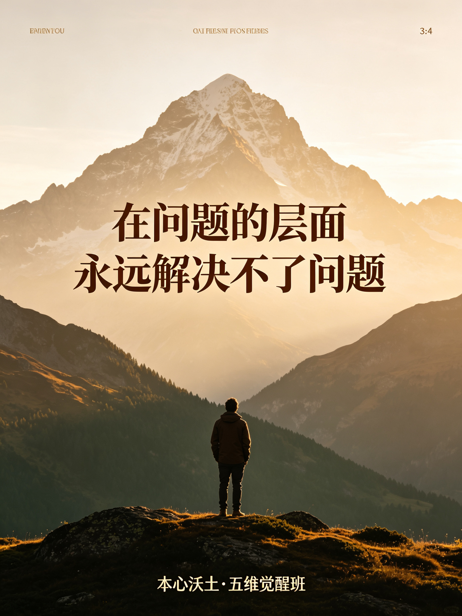 方法论 · 三层拆解法：从事到心到道