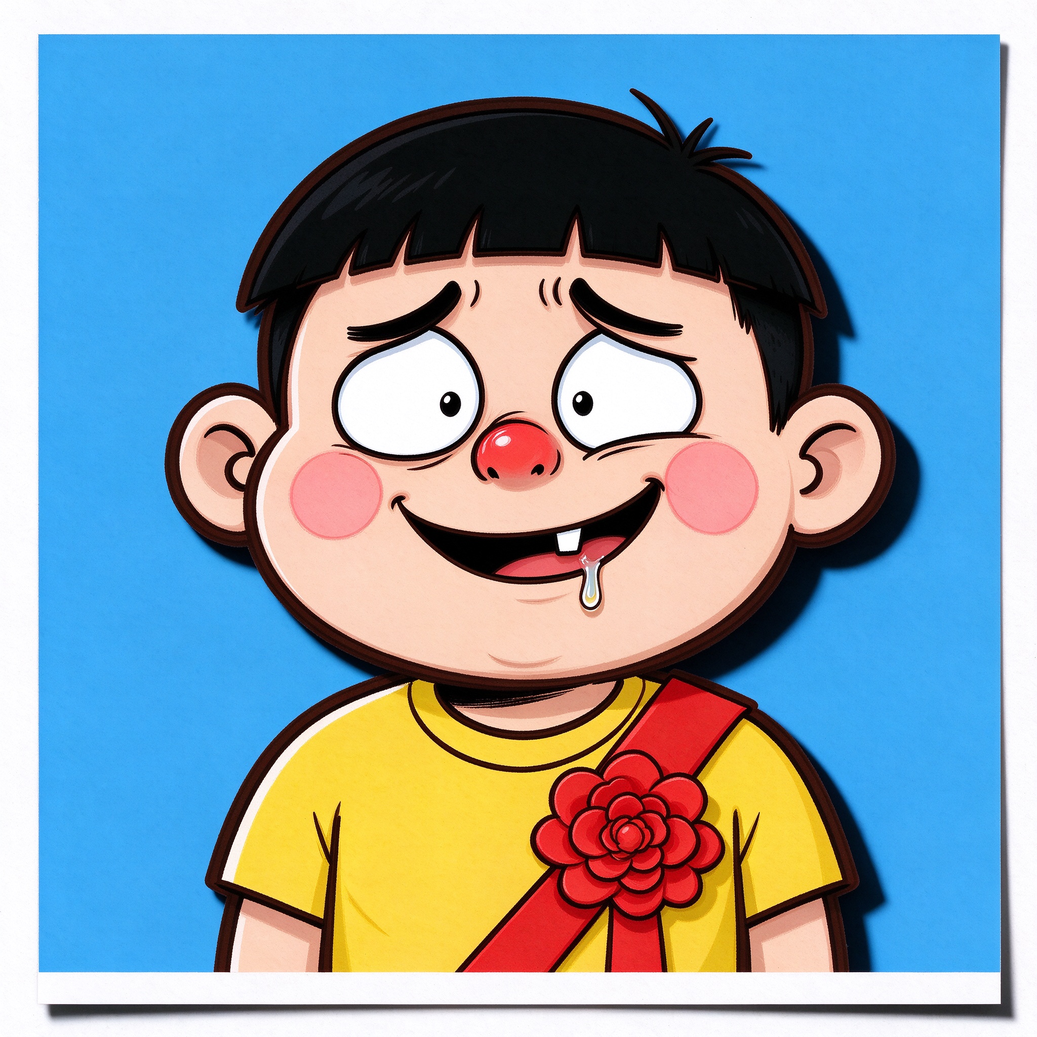 陈晓晓的傻子证件照