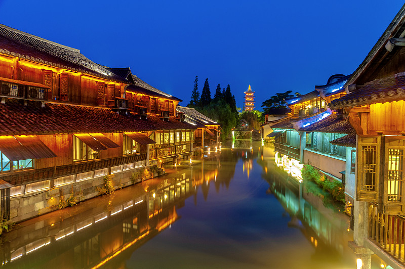 The pagoda over the town