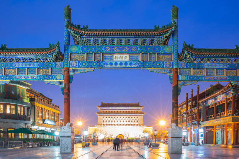 Qianmen Street, Beijing — photo from the ToursChinaTravel attraction library