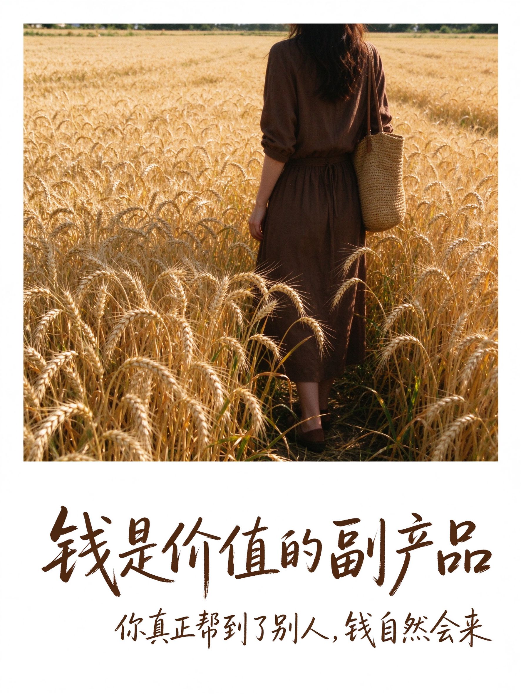 钱是价值的副产品