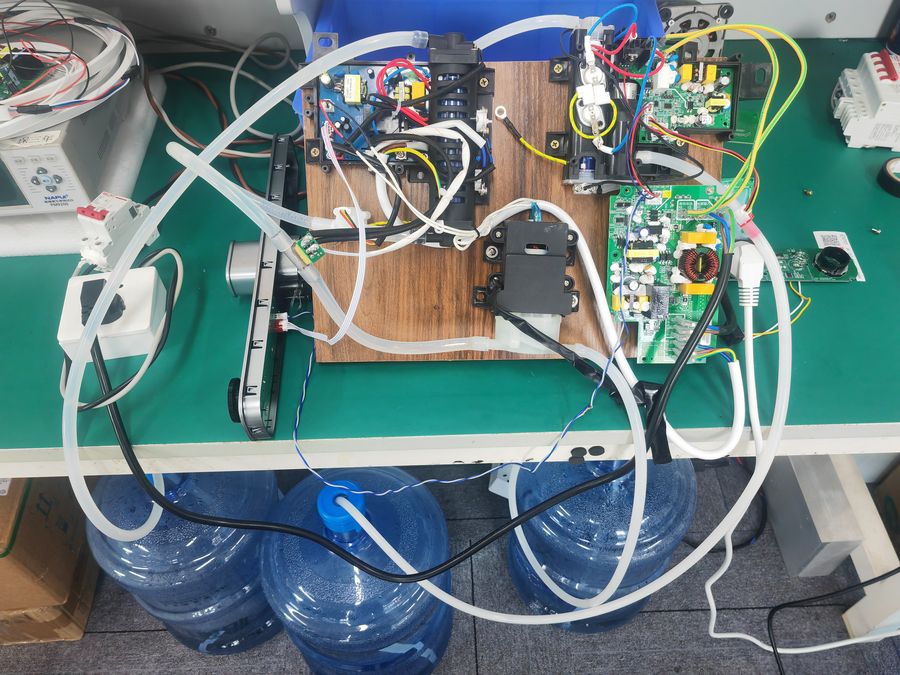 HUNOVATE instant water dispenser drive control board R&D test bench
