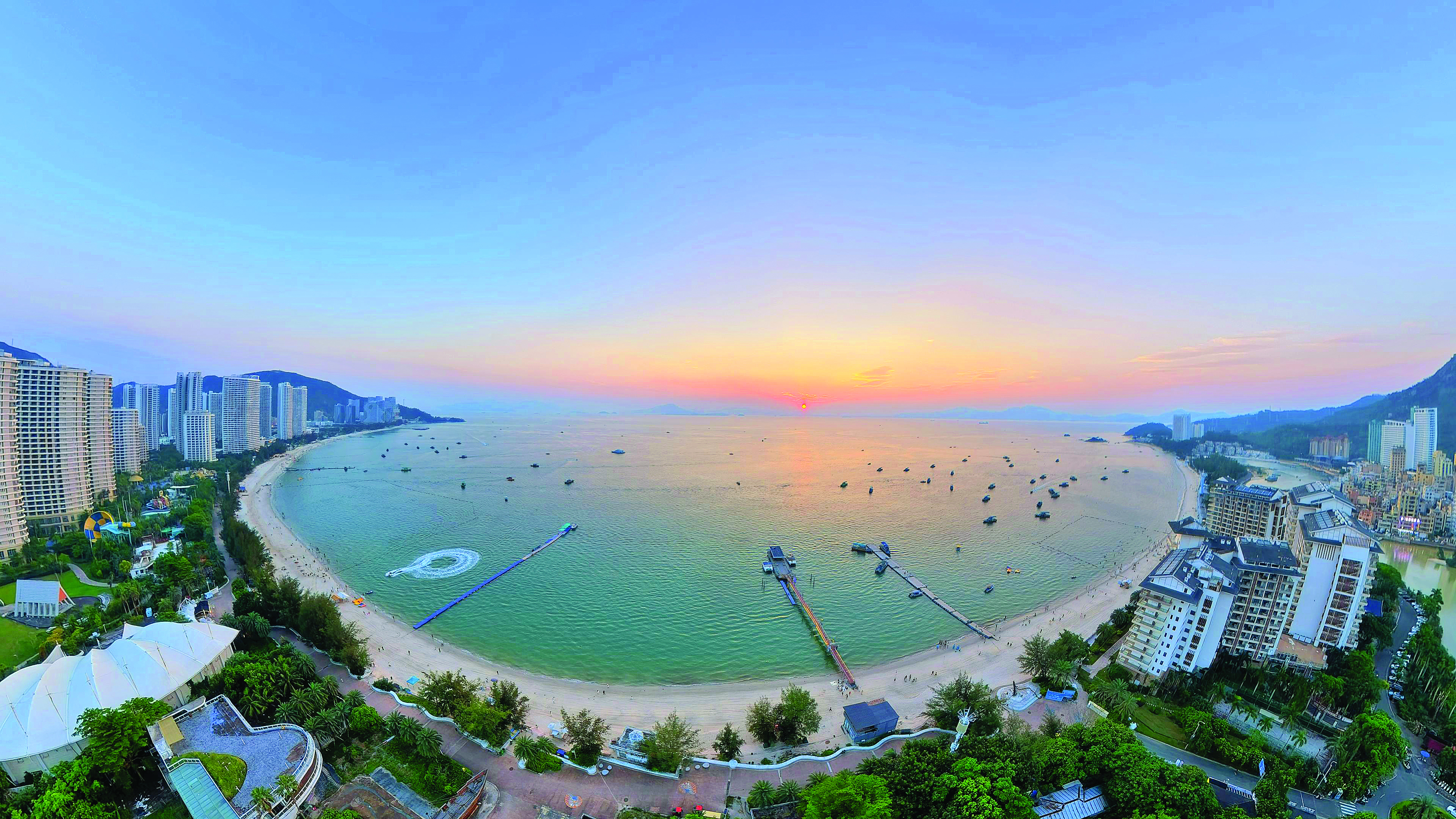 Sunset over Xunliao Bay — the heart of a Huizhou itinerary