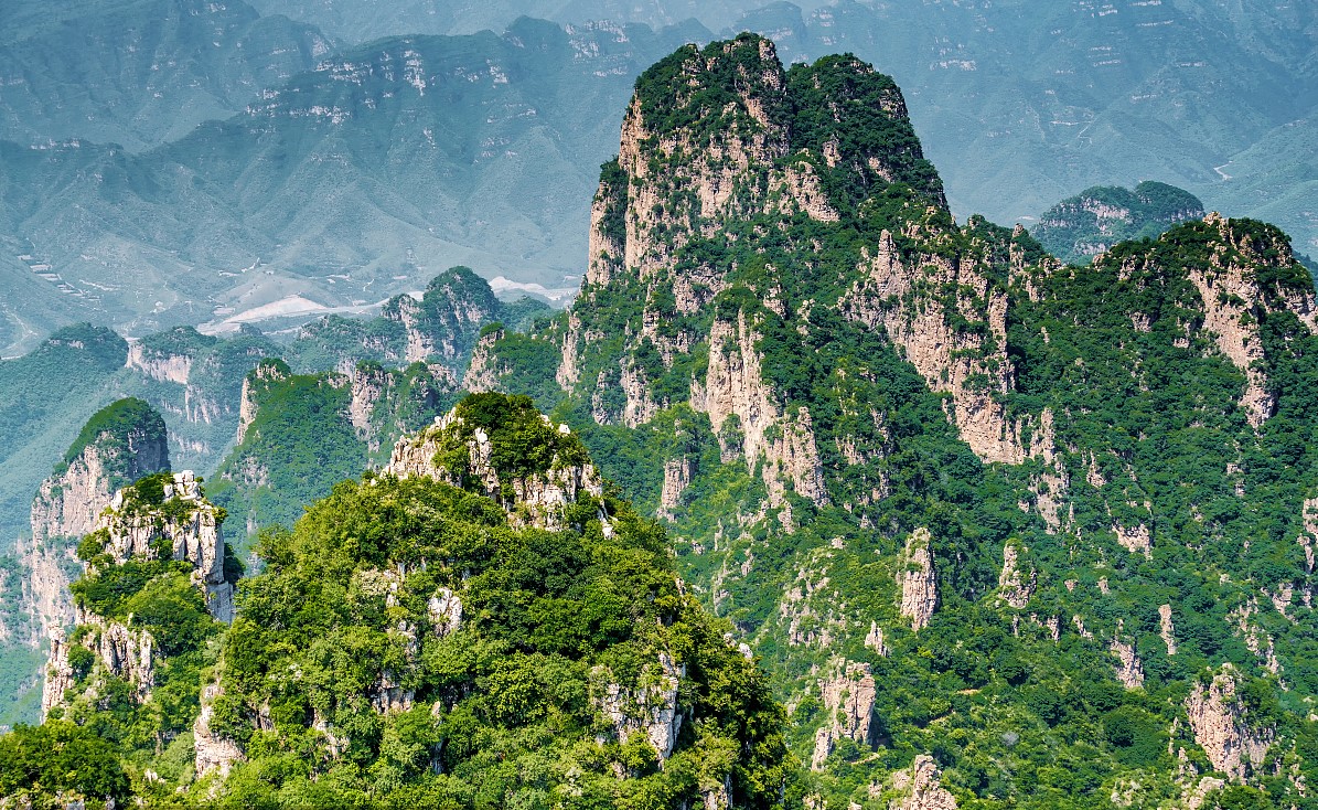Langya Mountain — the peak of the Five Strong Men