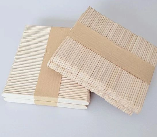 Kraft-taped stick bundles ready for shipping