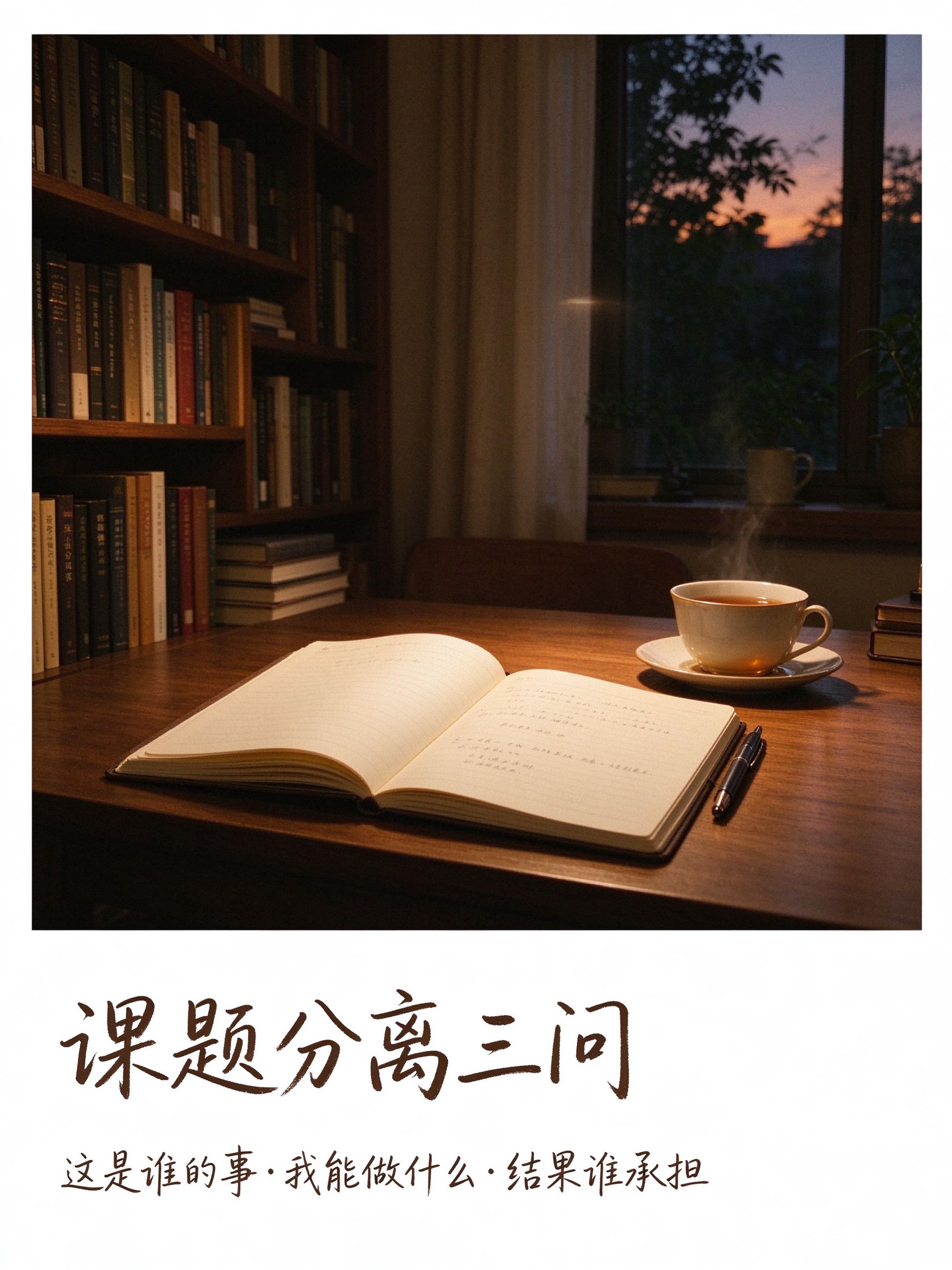 课题分离三问