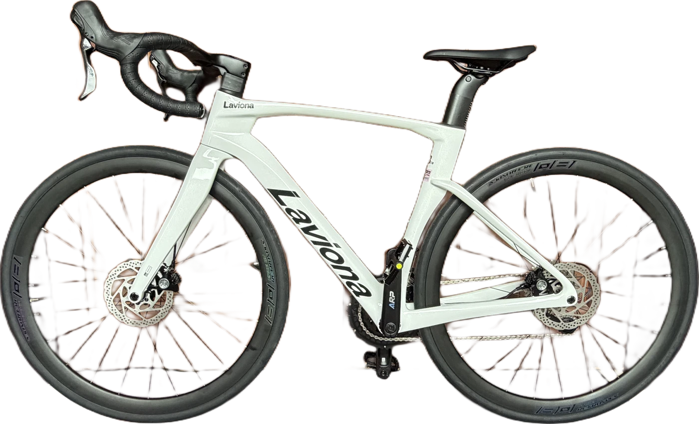 Laviona white road bike
