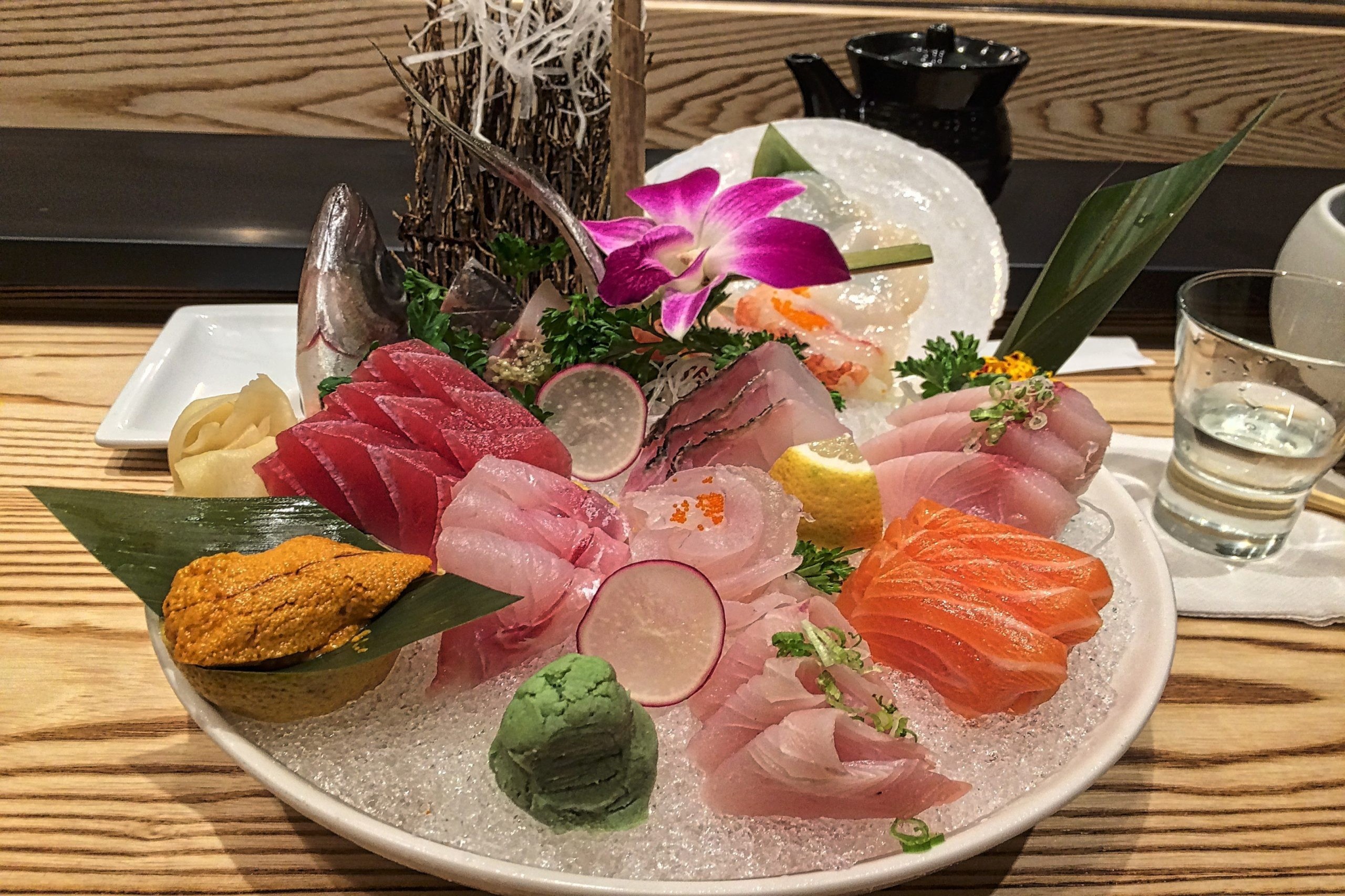 Sashimi platter