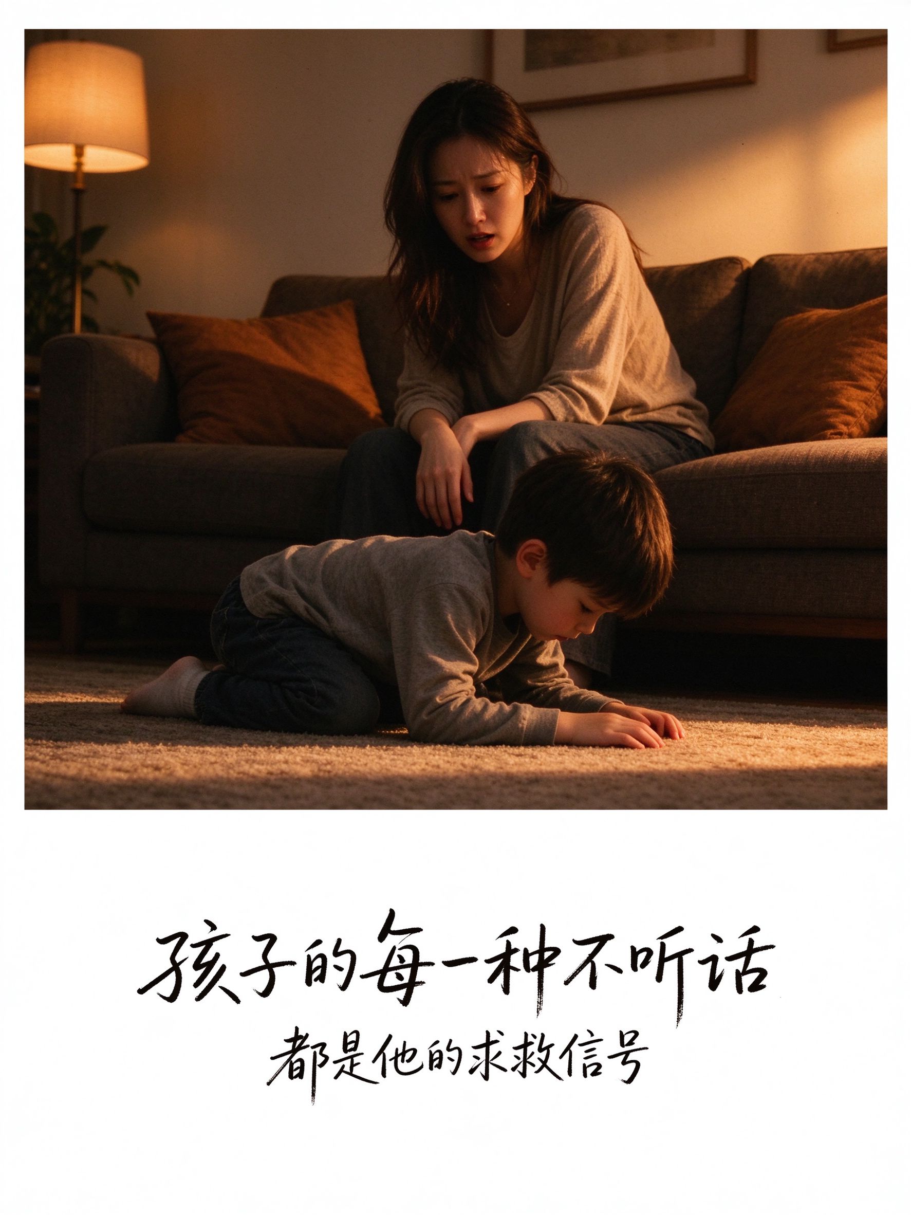 孩子的每种不听话都是求救信号