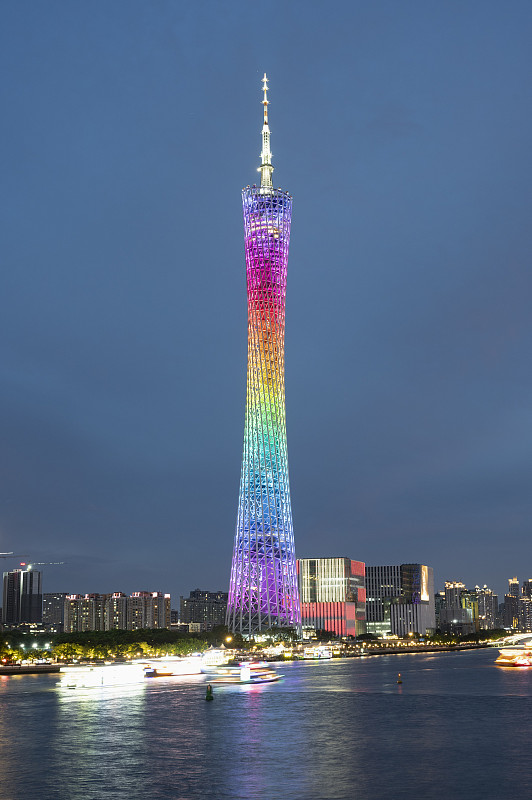 Canton Tower at night