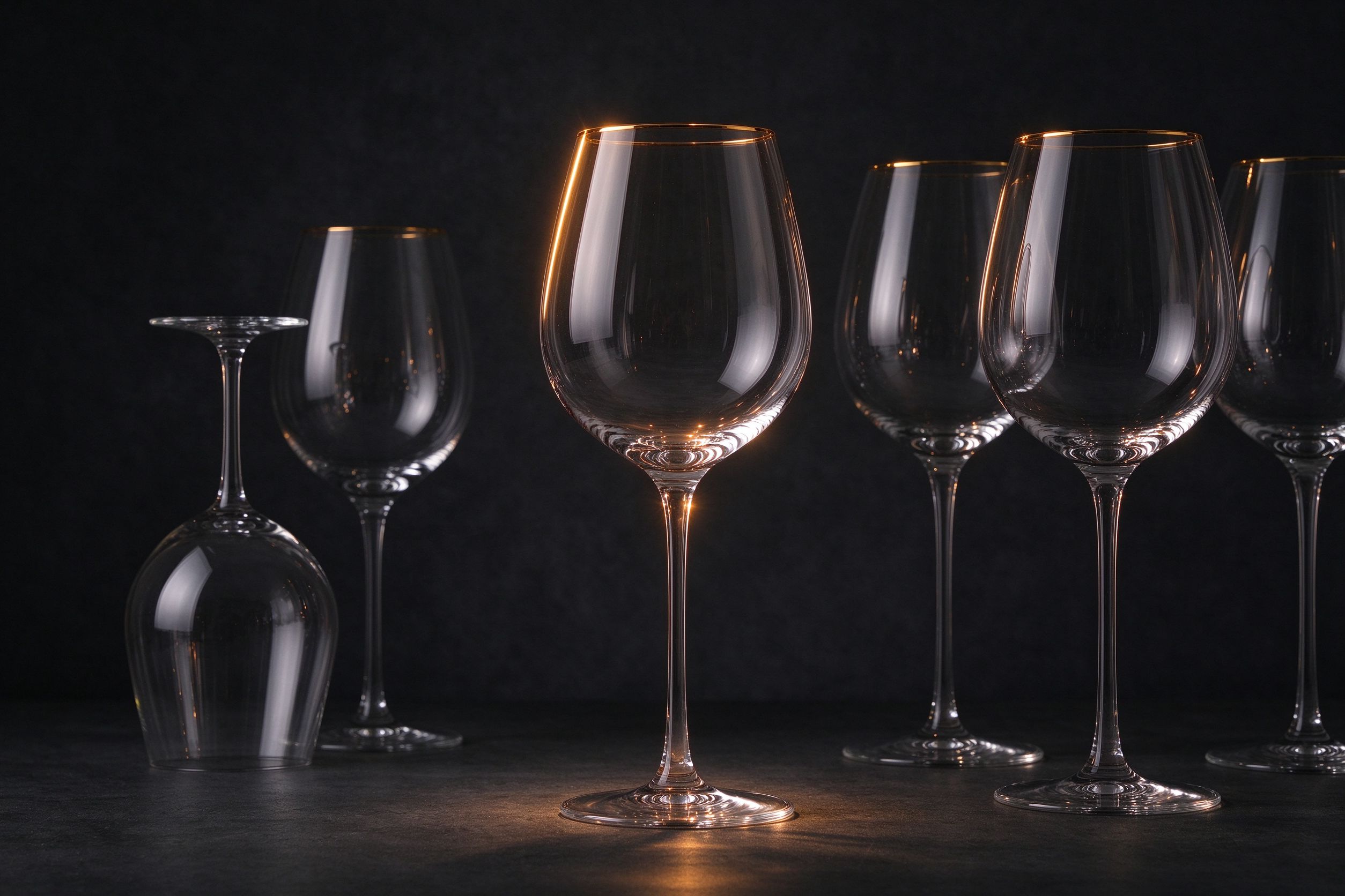 Wine glasses