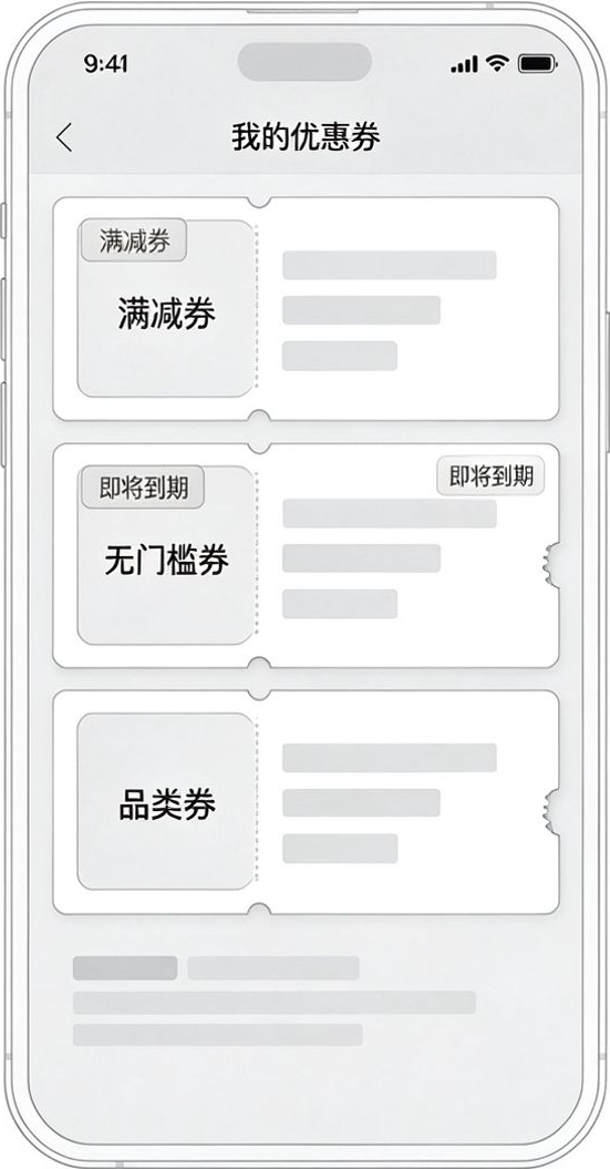 复购礼包 我的优惠券