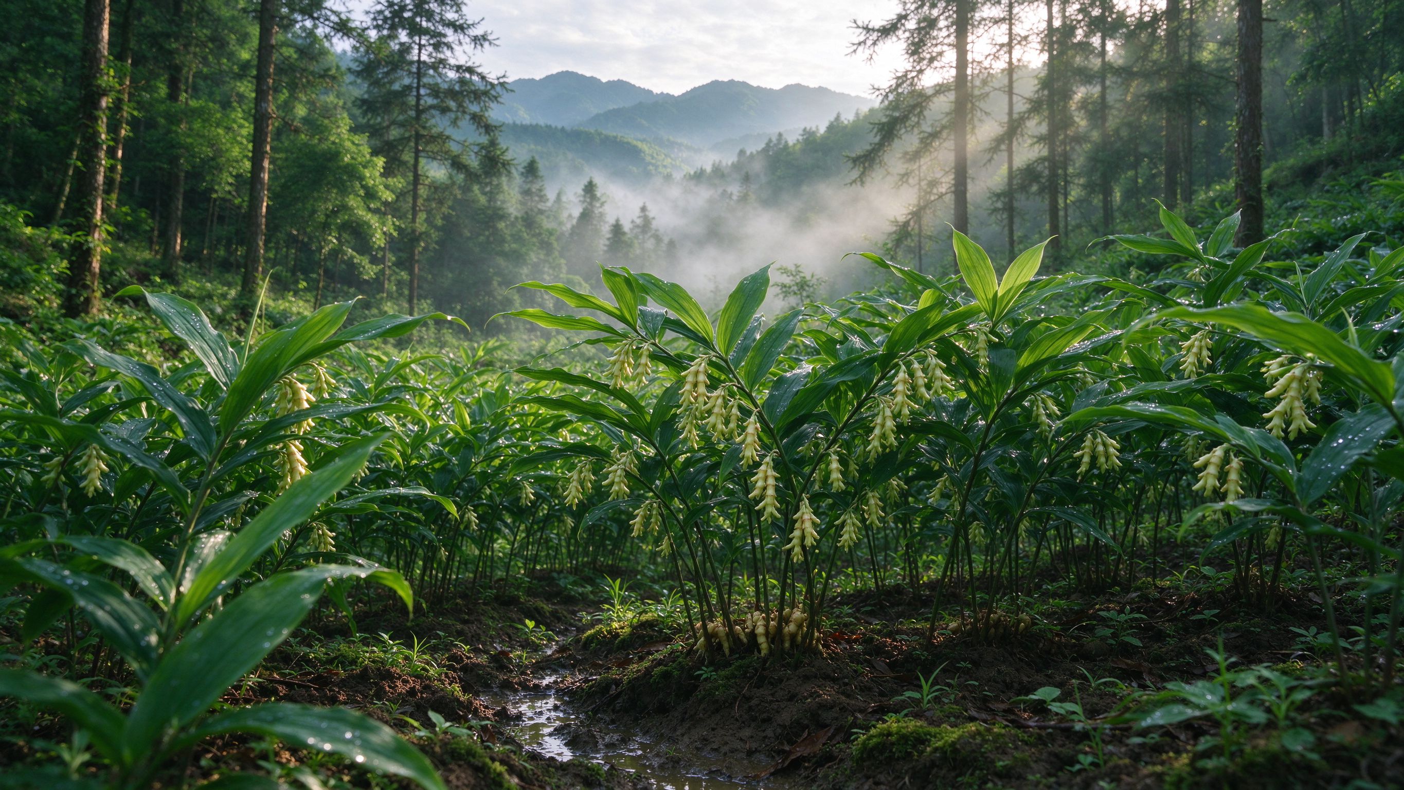 黄精种植基地