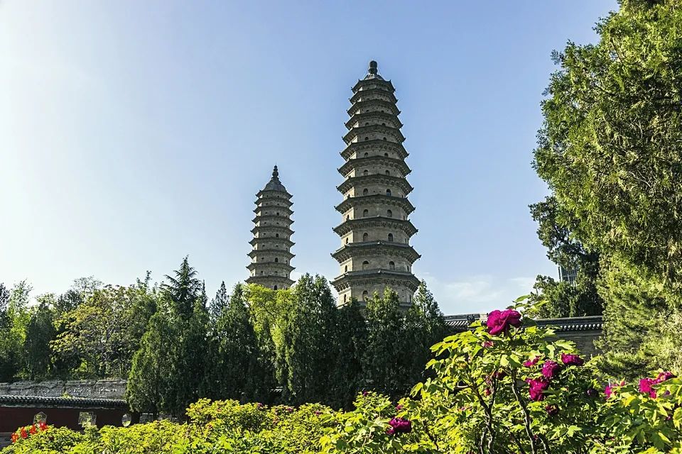 Twin Pagodas of Taiyuan