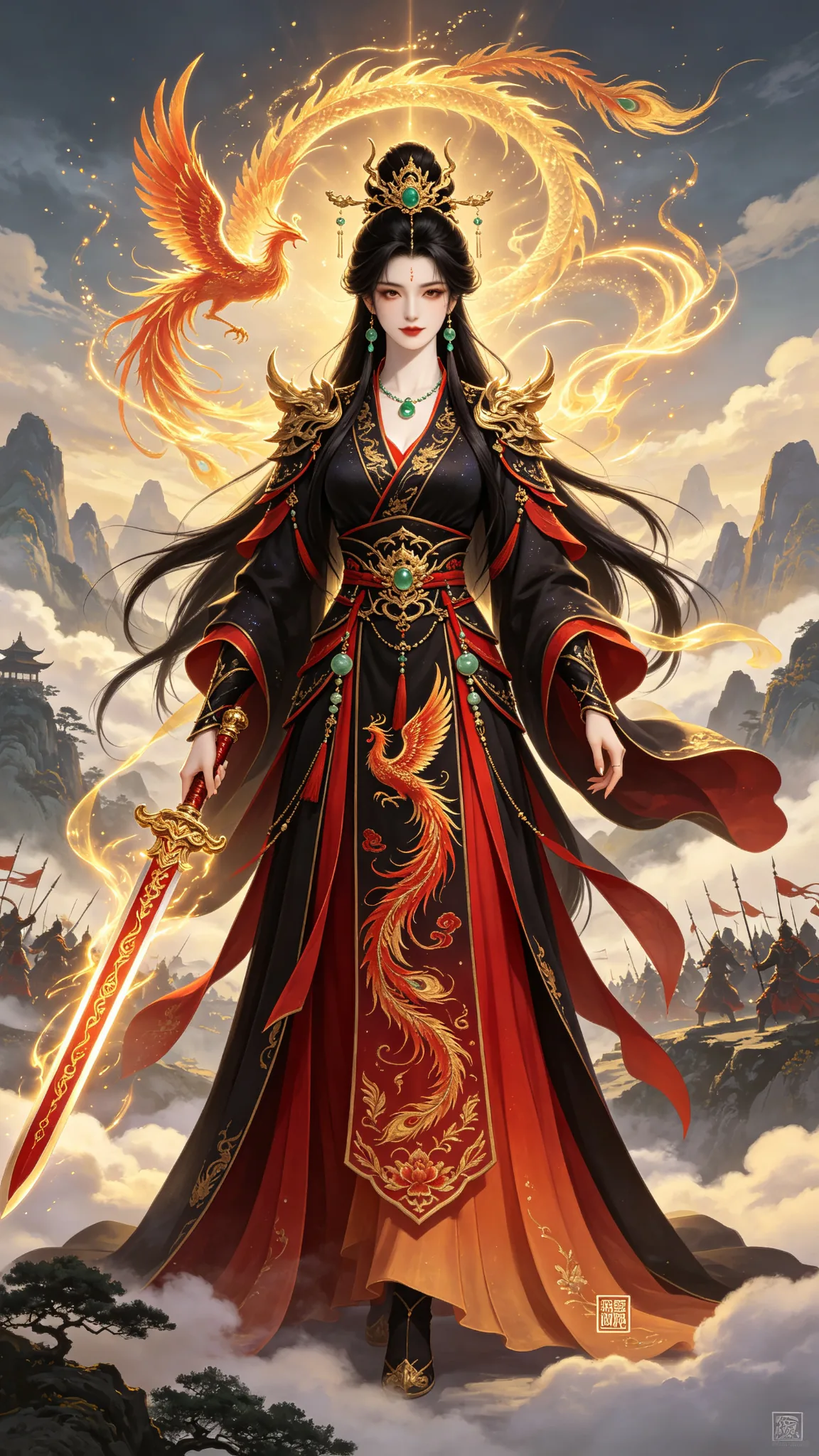 九天玄女 · 全身立绘