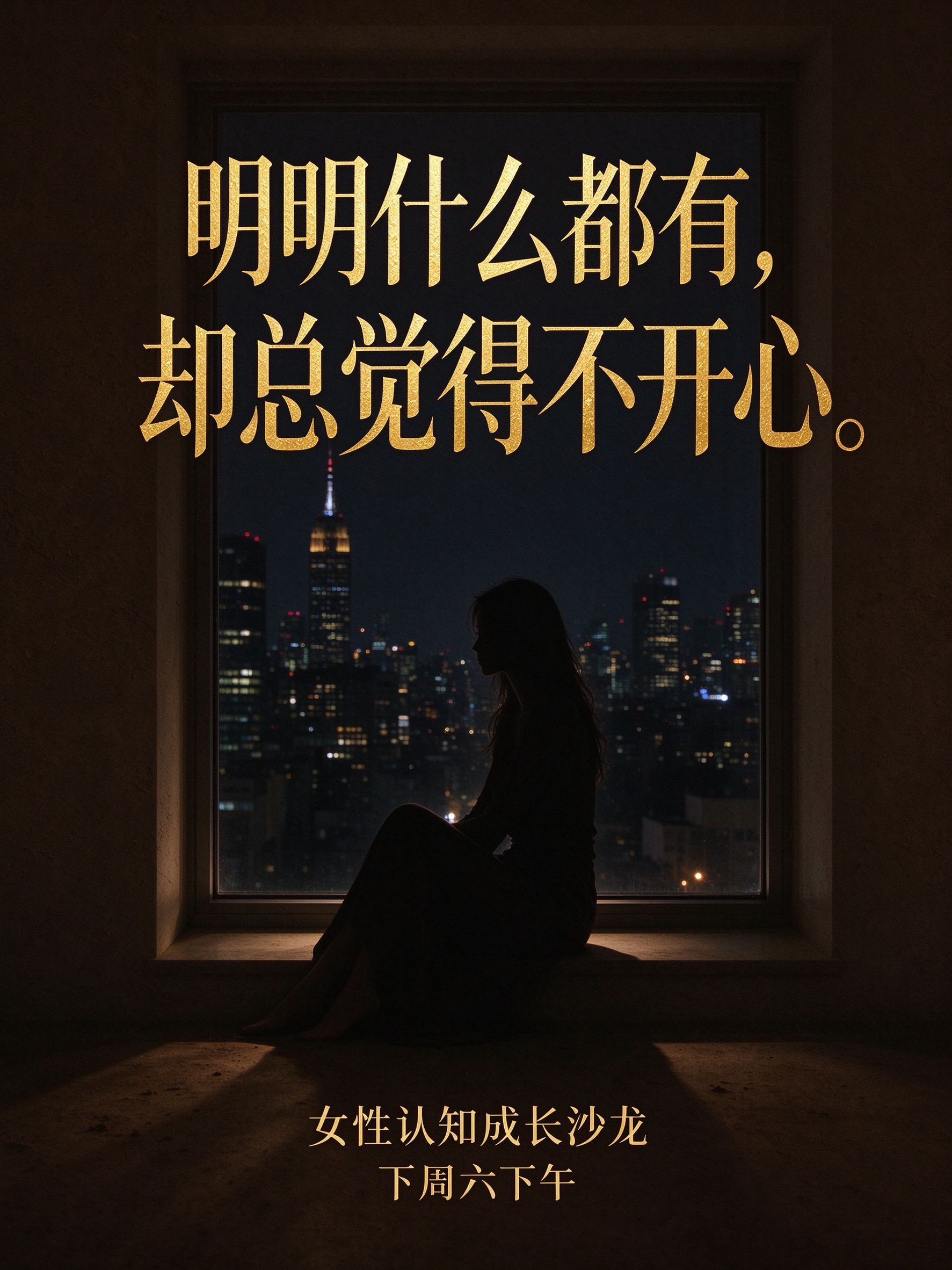 明明什么都有，却不开心