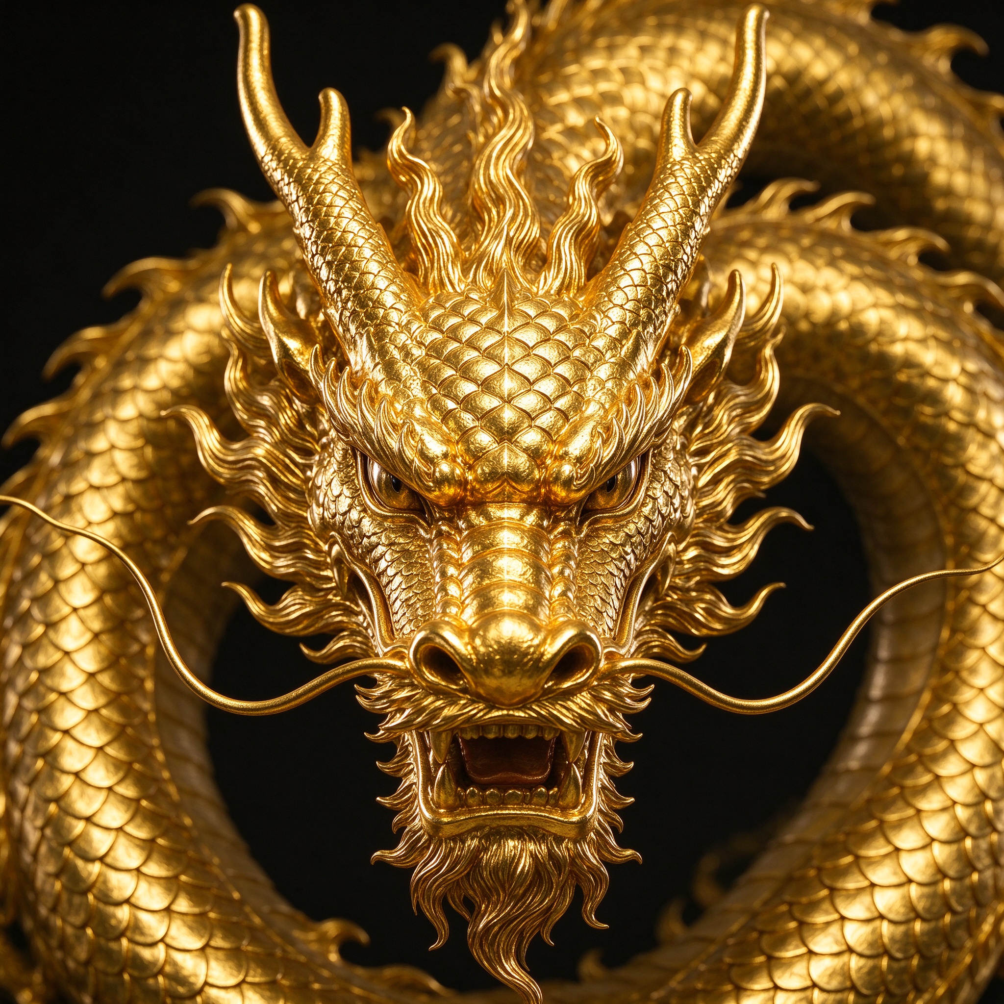 金龙头部