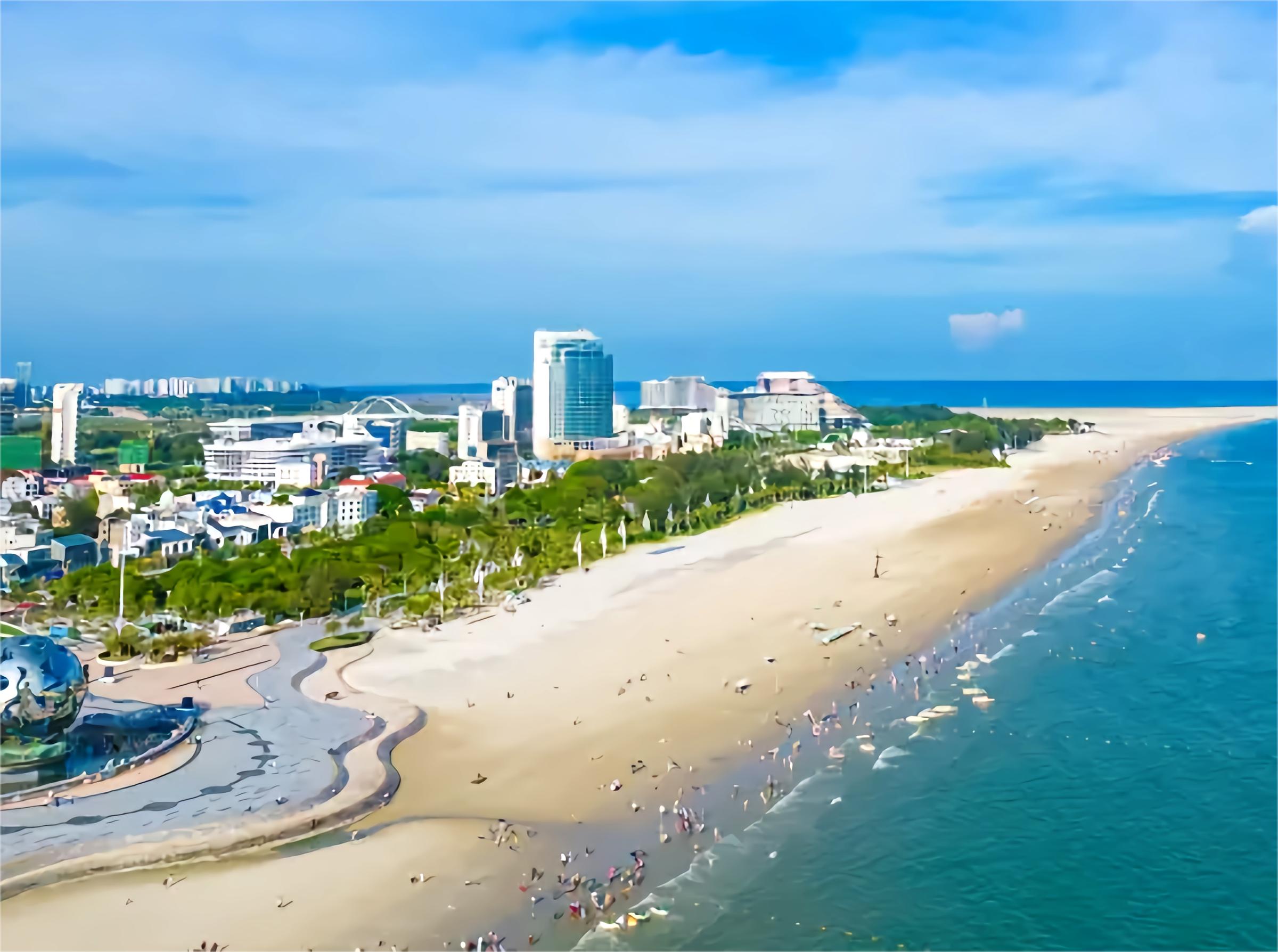 Stay on Weizhou island or Beihai