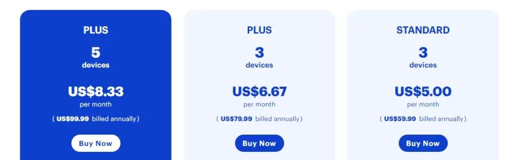 Malwarebytes pricing plans