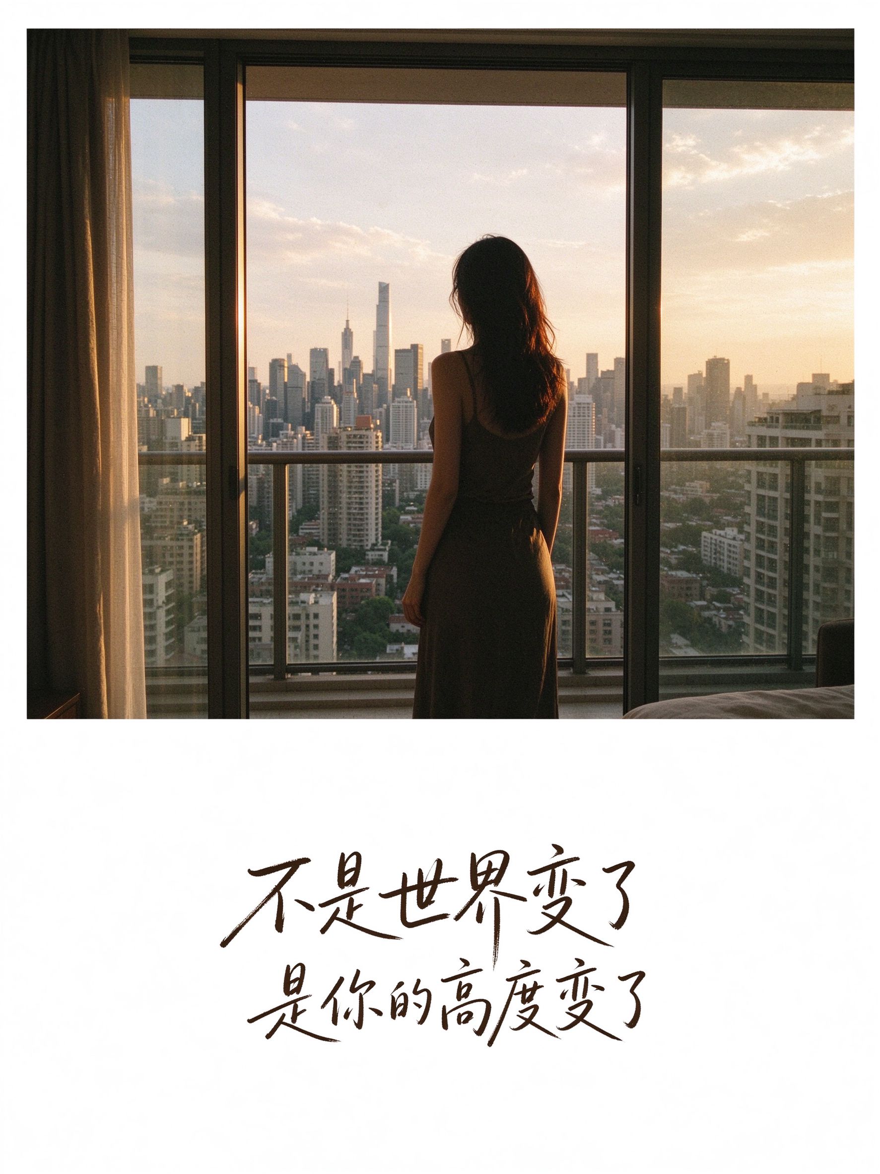 不是世界变了是高度变了