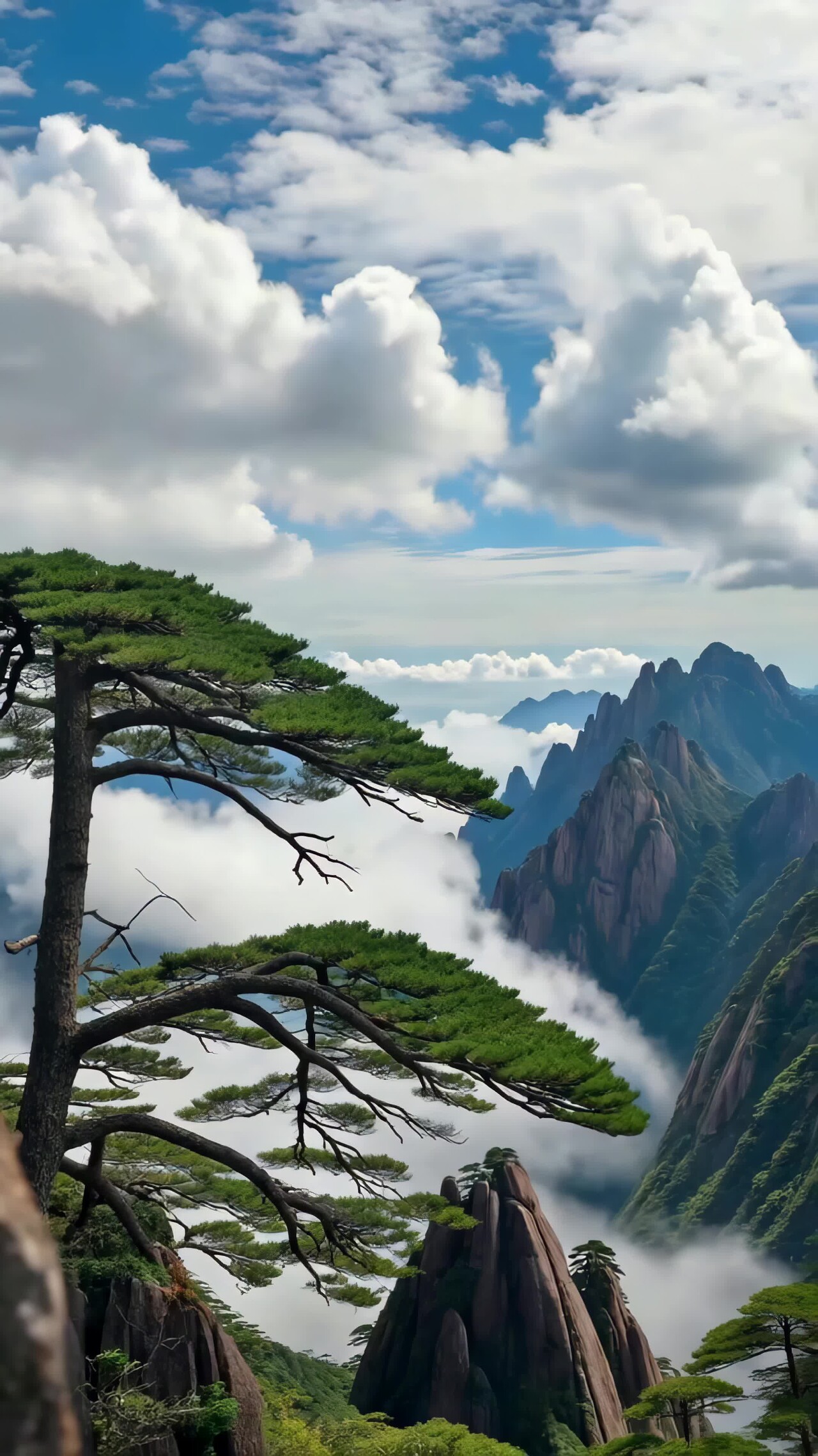 Seas of cloud