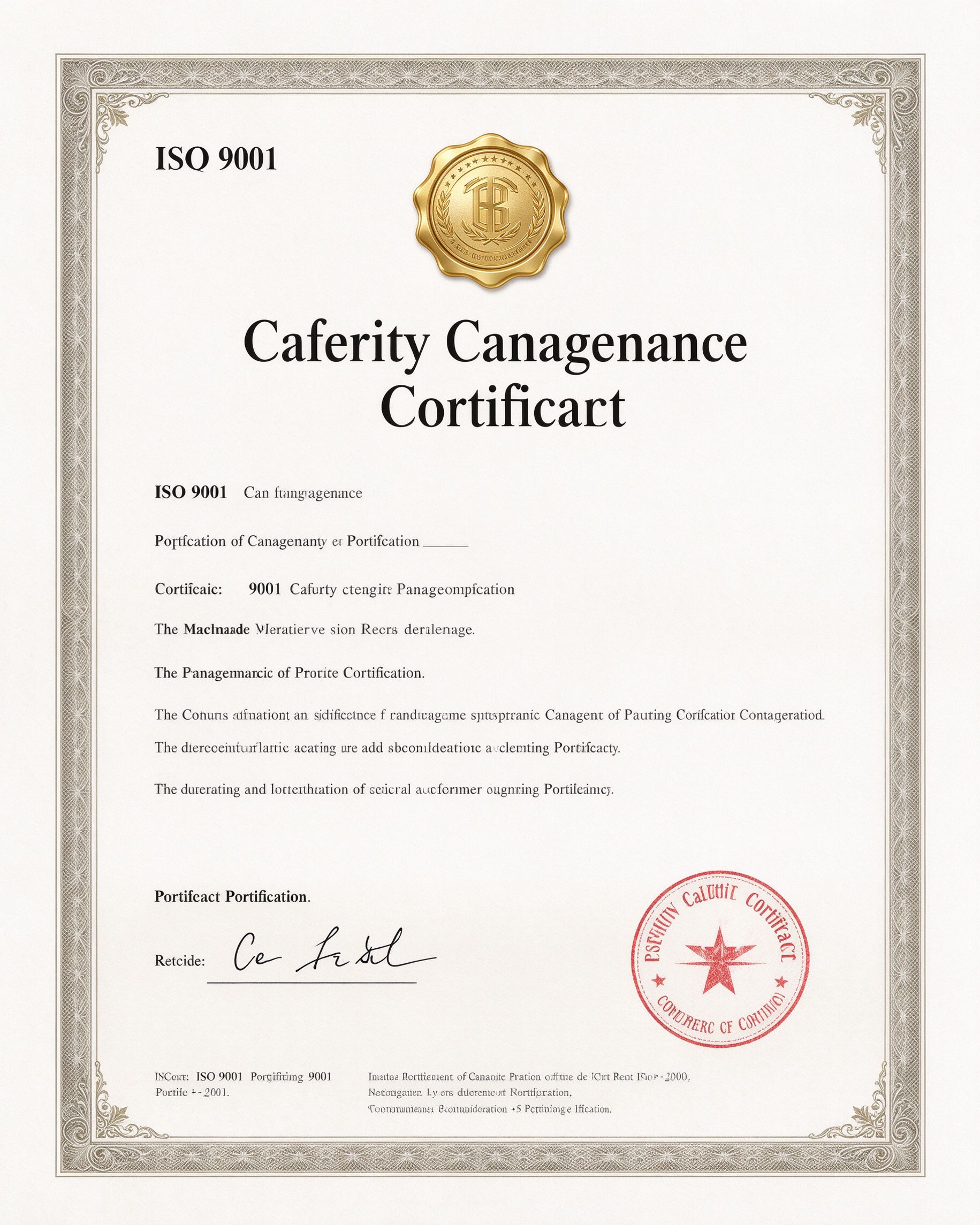 شهادة ISO 9001