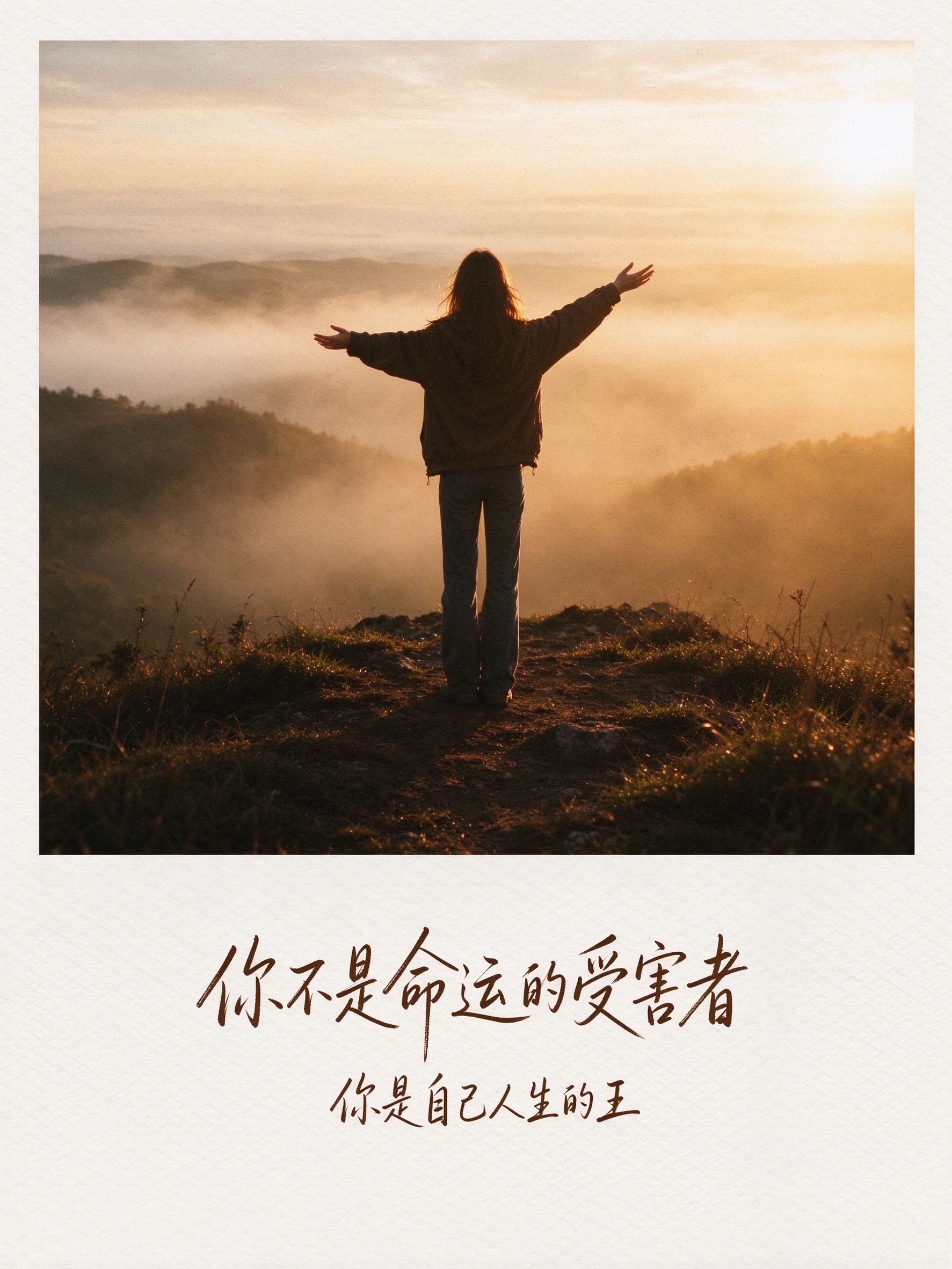 你是自己人生的王