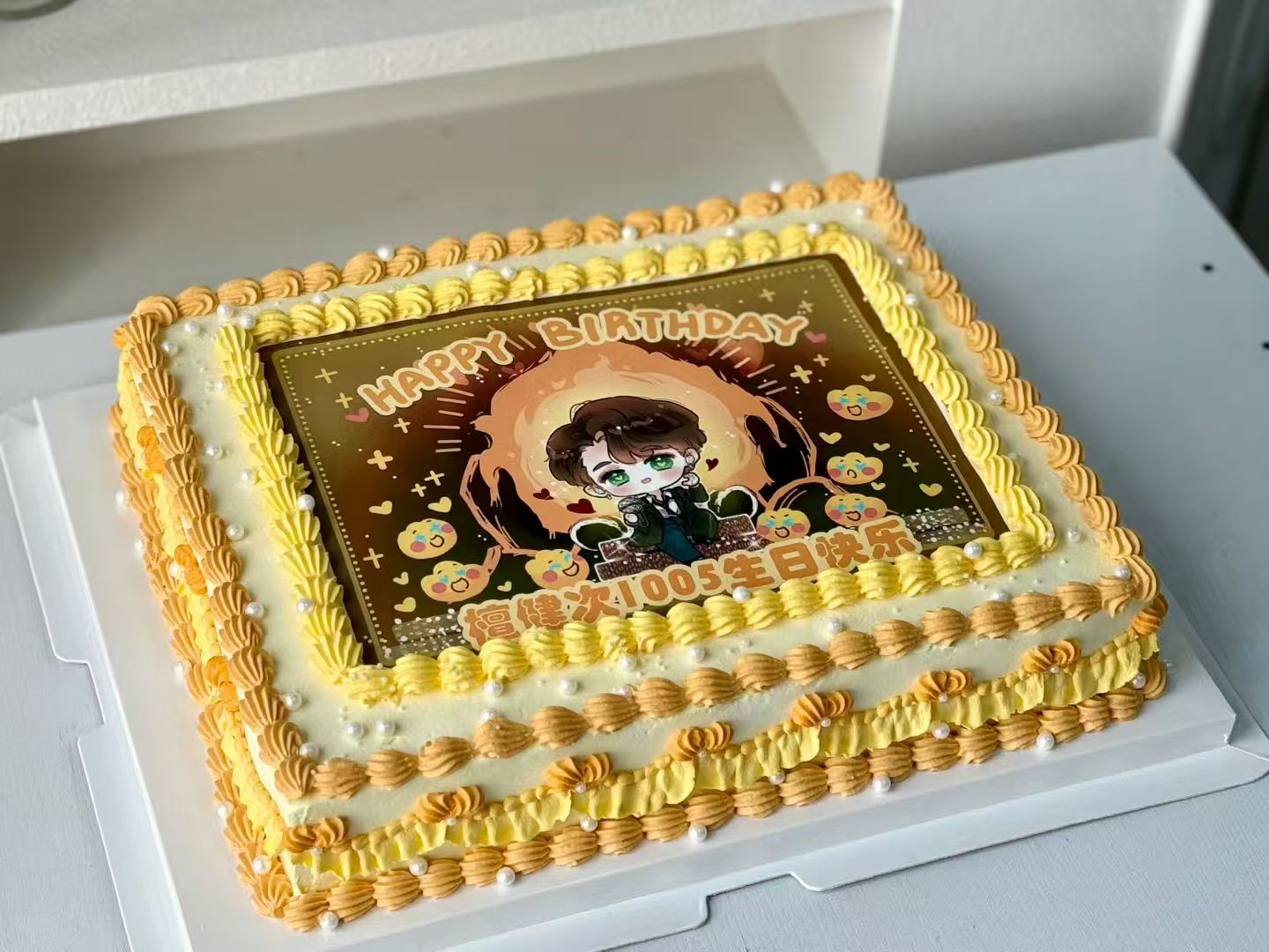 明星生日应援蛋糕定制案例