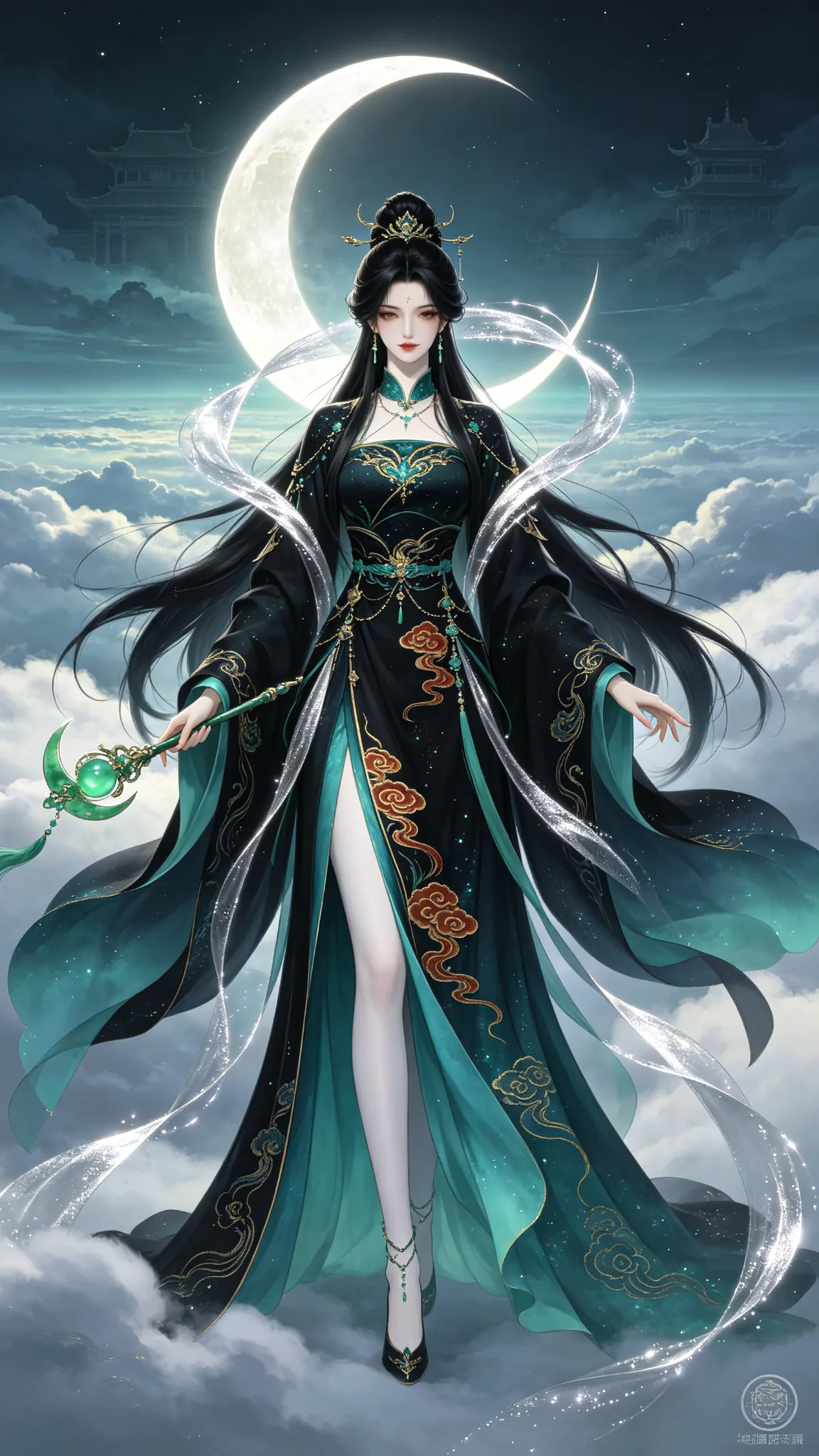 太阴月神 · 全身立绘