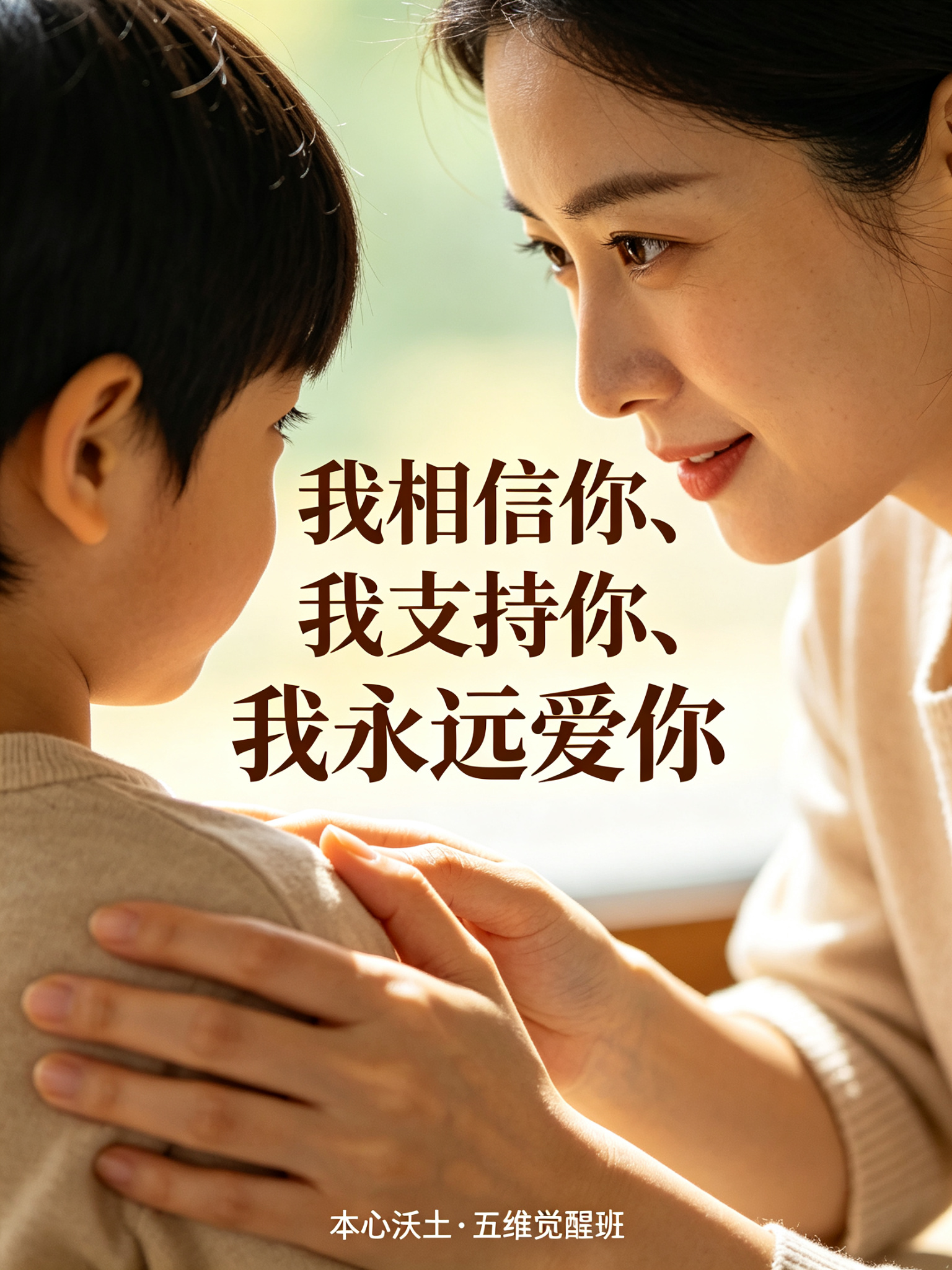 方法论 · 给孩子的三句话：我相信你、我支持你、我永远爱你