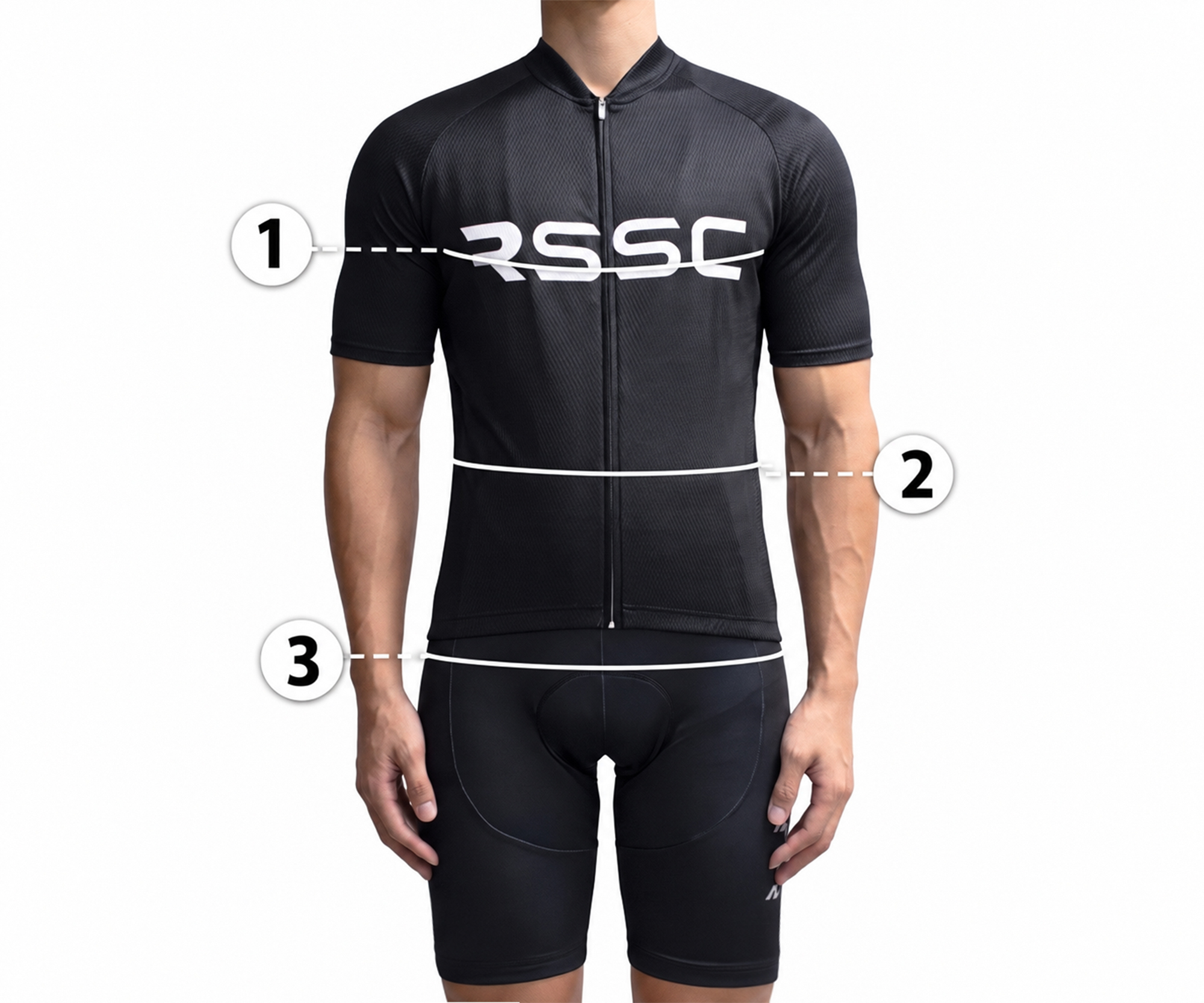 Men's body measurement guide