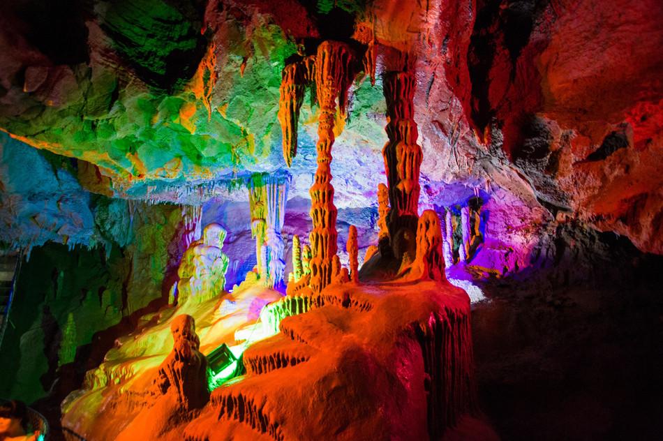 Yugu Cave — the five-storey limestone cave