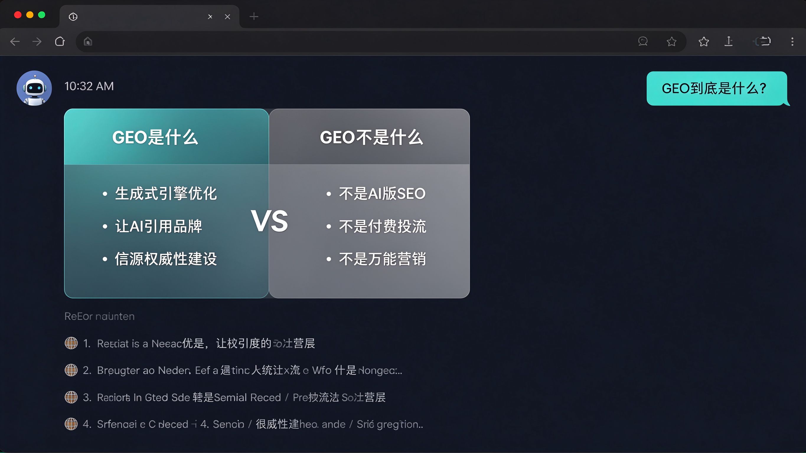AI概念辨析界面：左侧列出