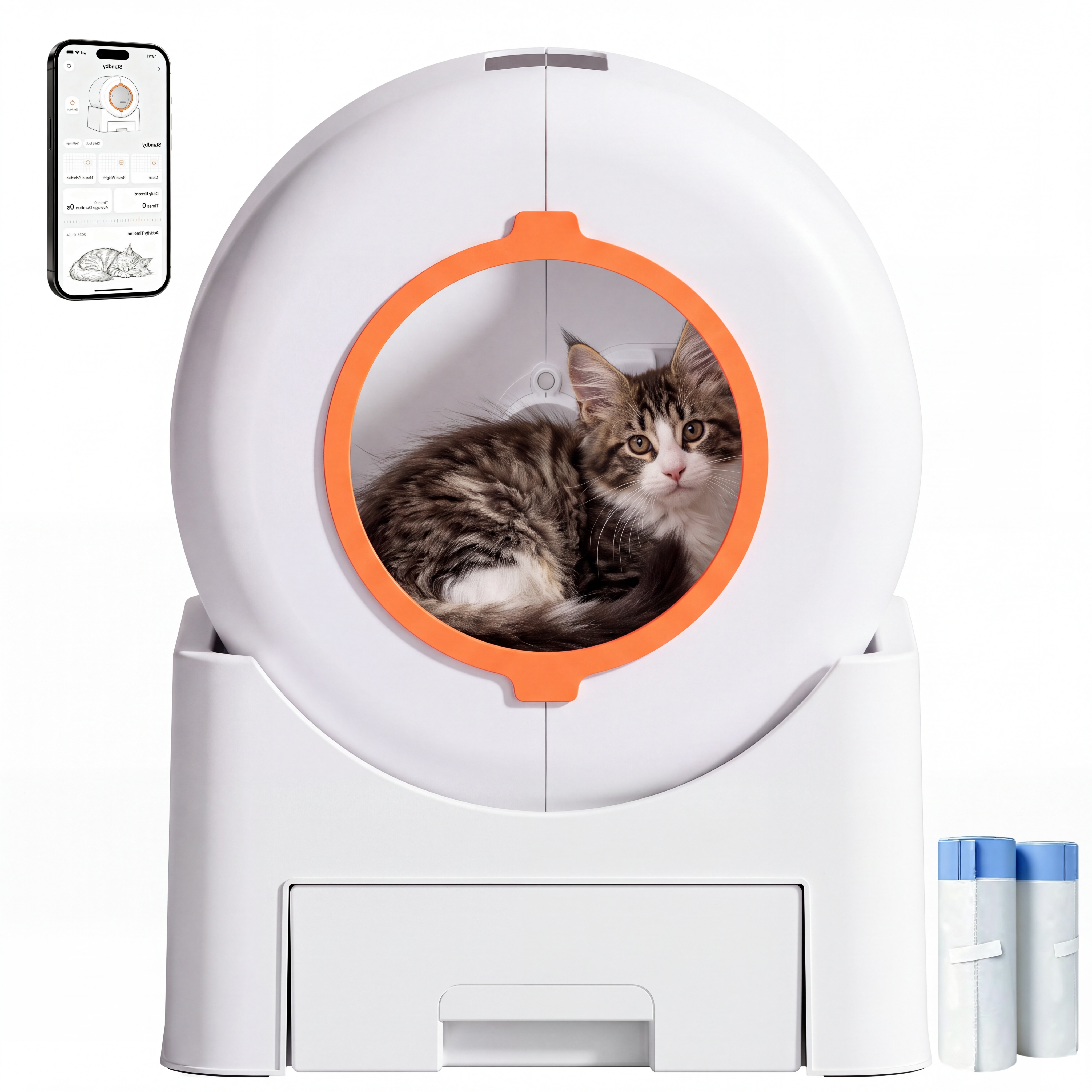 Roame automatic smart cat litter box