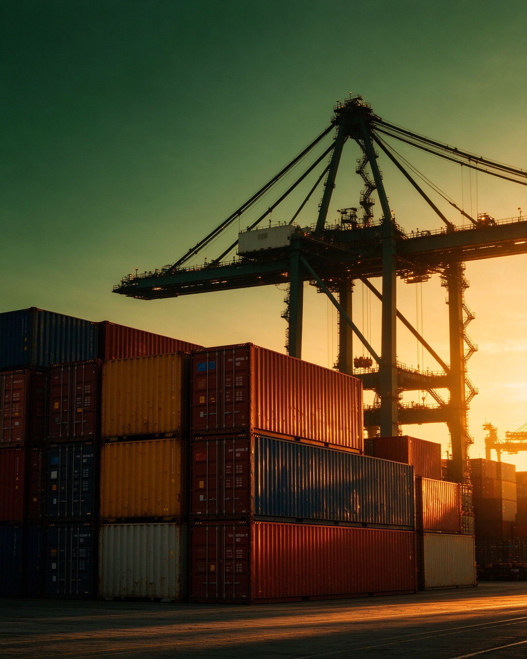 Container port in China
