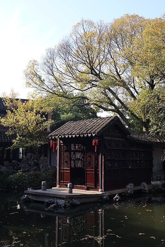 Waterside pavilions