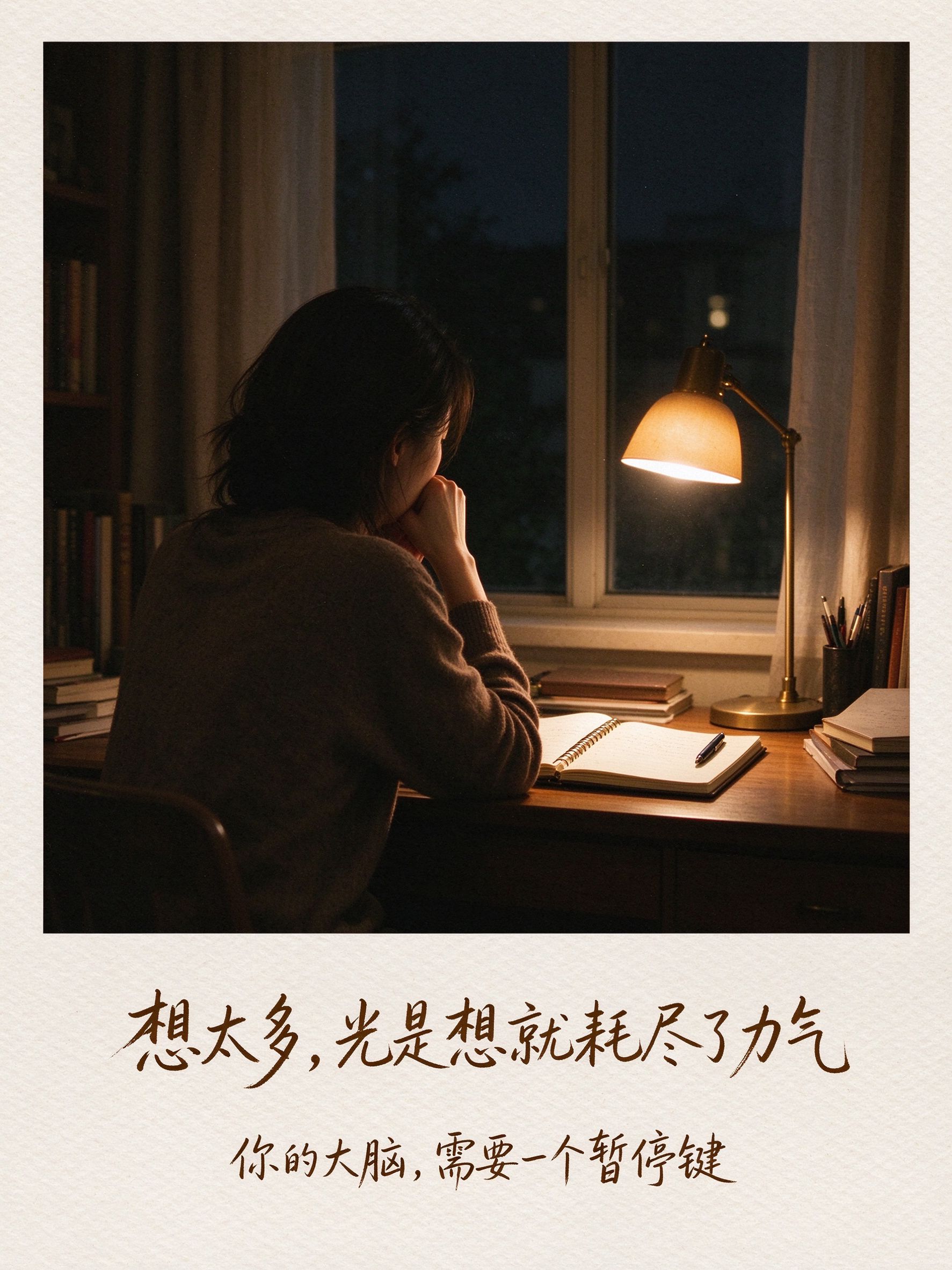 想太多耗尽了力气